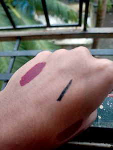 Lipstick And Eye Liner