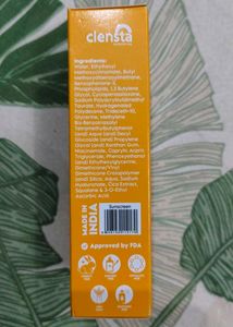 Clensta Vitamin-C Sunscreen