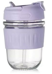 Colorful Glass Water Bottle