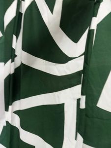 Patterned Green Dress
