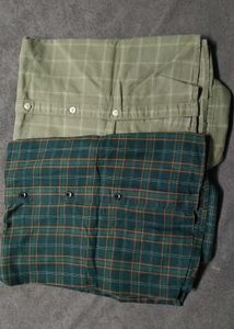 Men's Plaid Shirts (Set of 2)