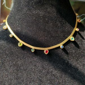 Stainless Steel Multi Heart Necklace Set