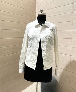 GUESS Imported White Denim Jacket