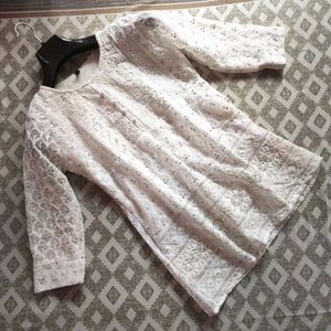 White Embellished Short Kurti