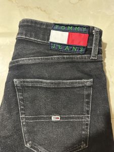 tommy hilfiger original black washed jeans