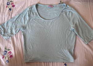 Cute Light Blue Top