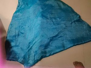 Beautiful Blue And Grey Skirt