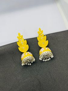 Yellow Earring