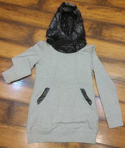 Hooded Sweatshirt Dress