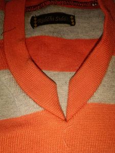 Mens Striped Sweater Vest