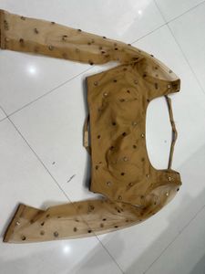 Net Blouse Full Selves Size 32 Bust