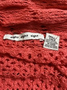 Warm Pink Crochet Top