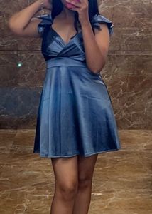 Elegant Blue Princess Dress