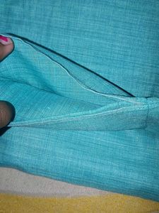 Sky Blue Cotton Kurta