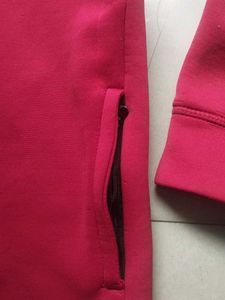 Red Zip-Up Jacket