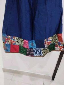 Vintage Patchwork Maxi Skirt