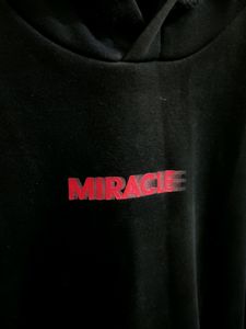 NEWear black unisex imported hoodie