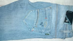 Light Wash Denim Jeans