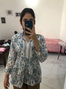 Flower Printed Top