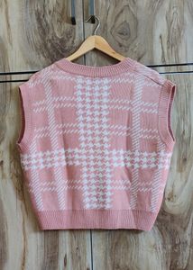 Pink Halft Sweater Bust Size-44