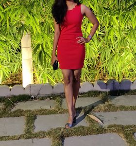 Red Bodycon Mini Dress
