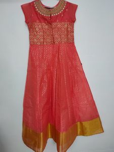 Peach Colour Kurta For Women