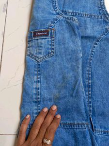 Vintage Denim Mini Dress