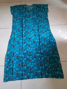 Blue Printed Nighty