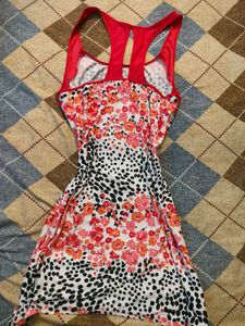 Floral Print Tank Dress