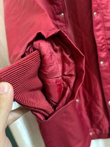Vintage Red Long Reebok Jacket