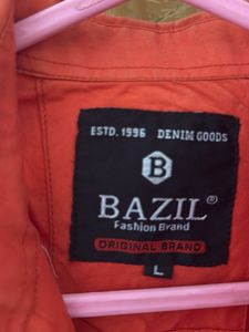 BAZIL Orange Shirt