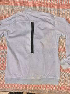 Sky Blue Bomber Jacket