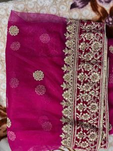 Maroon Embroidered Lehenga Choli