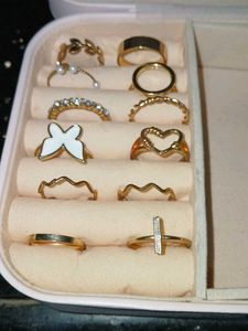 Gold Ring Set