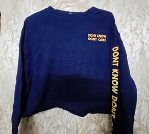 Navy Graphic Print Tee