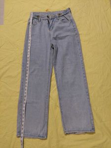 Light Wash Wide Leg Jeans