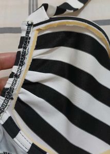 Striped Bikini Top