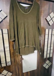 Olive Green Top