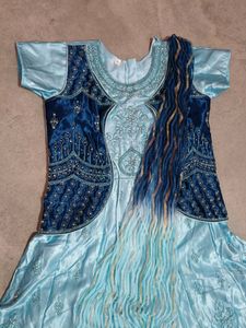 Full Stone Work Gown