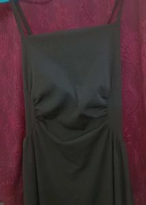 Black Fit &amp; Flare Dress