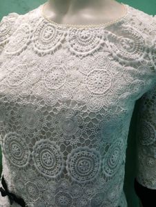 Beutiful Laced And Beads Top