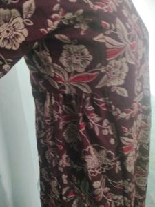 Floral Print Kurta