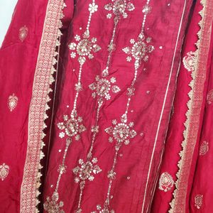 BANARAS SUIT WITH 😍 STONE WORK &amp; DUPATTA