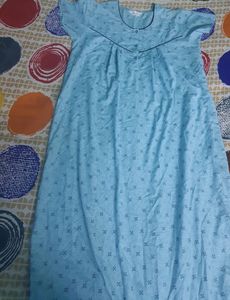 Sky Blue Ladies Nighty - Size XL