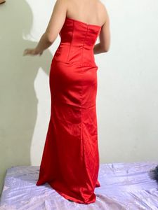 Red Corset Dress