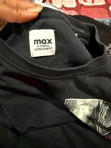 Max Black Long Sleeve Tee - &#39;Beyond the Future&#39;
