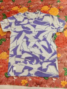 Abstract Print T-shirt