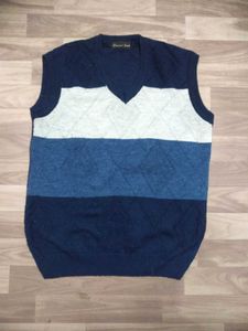 Striped Sleeveless Sweater Vest