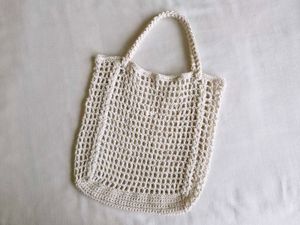 Crochet Mesh Tote Bag