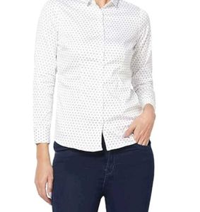 White Polka Dot Shirt